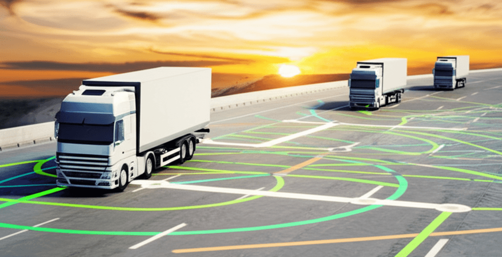 Digital logistics flow visualization